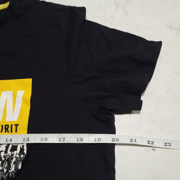 Le Tour De France Official Cycling Yellow Spirit Logo T-Shirt M NWOT VTG - Picture 4 of 9